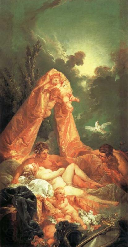 Francois Boucher Mars and Venus Surprised by Vulcan Norge oil painting art